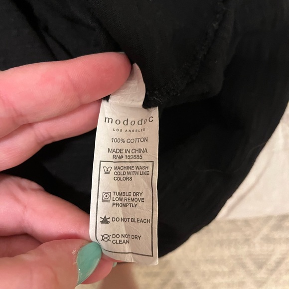 Mododoc Los Angeles Black Dress Sz Medium - Picture 5 of 5